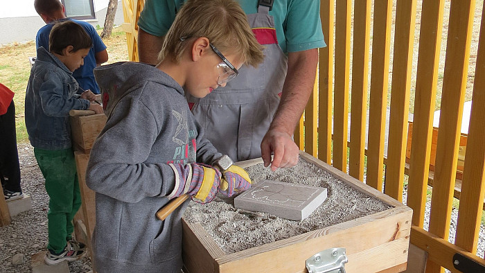 Ogled kamnoseške delavnice s predstavitvijo kamnoseške obrti